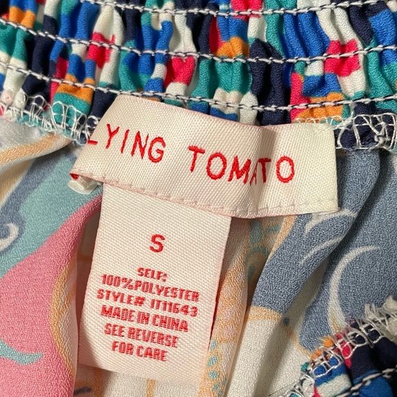 Flying Tomato Break The Rules woven top. NWOT - Picture 9 of 9